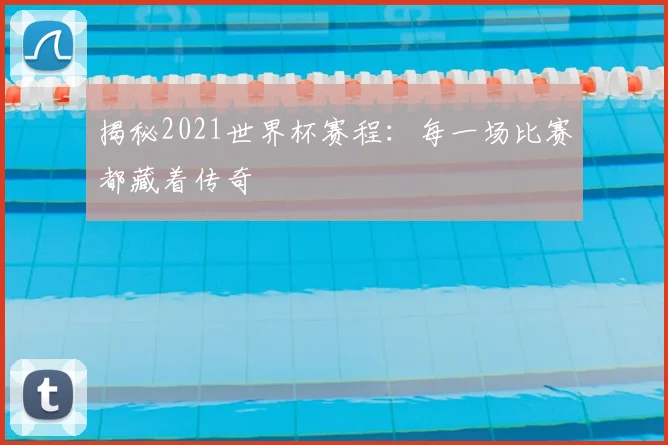 揭秘2021世界杯赛程：每一场比赛都藏着传奇