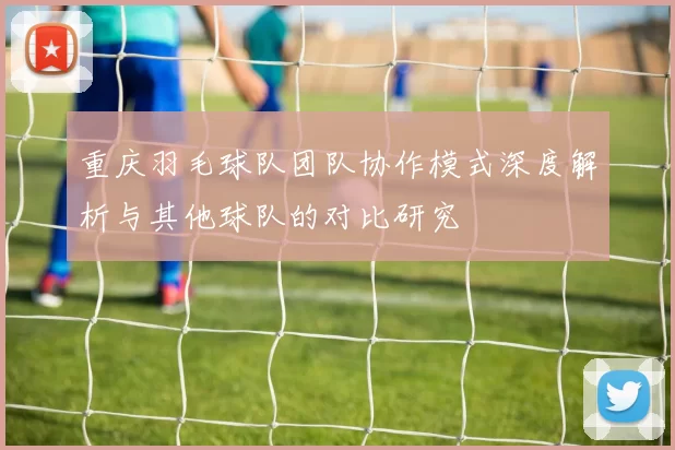 重庆羽毛球队团队协作模式深度解析与其他球队的对比研究