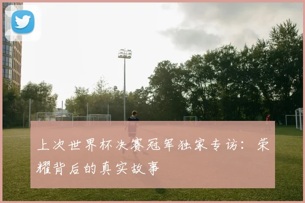 上次世界杯决赛冠军独家专访：荣耀背后的真实故事